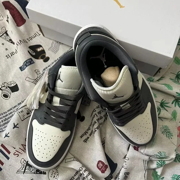 Air Jordan Low Dark Grey Sneakers